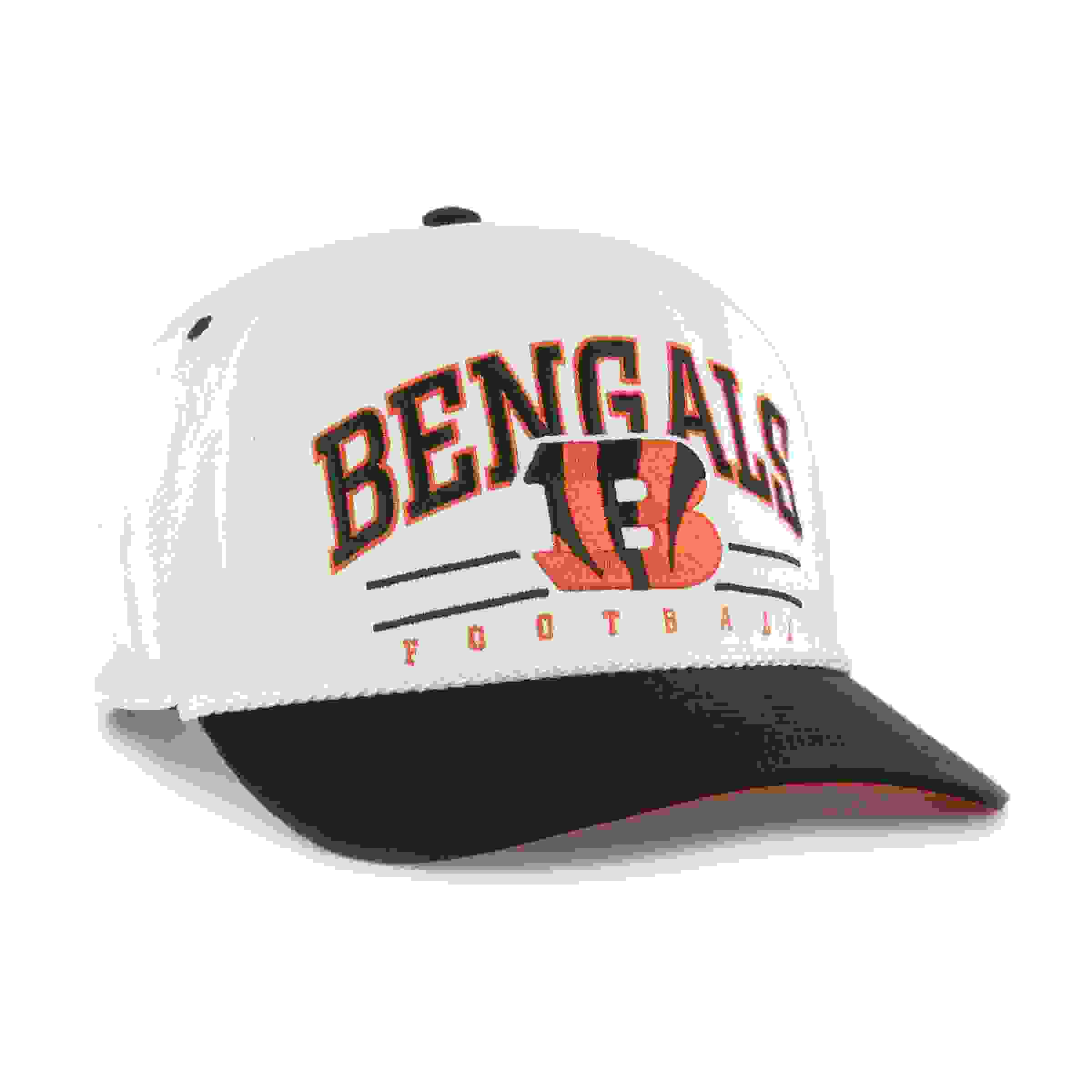 47 Cincinnati Bengals Roscoe Hitch White Snapback Cap